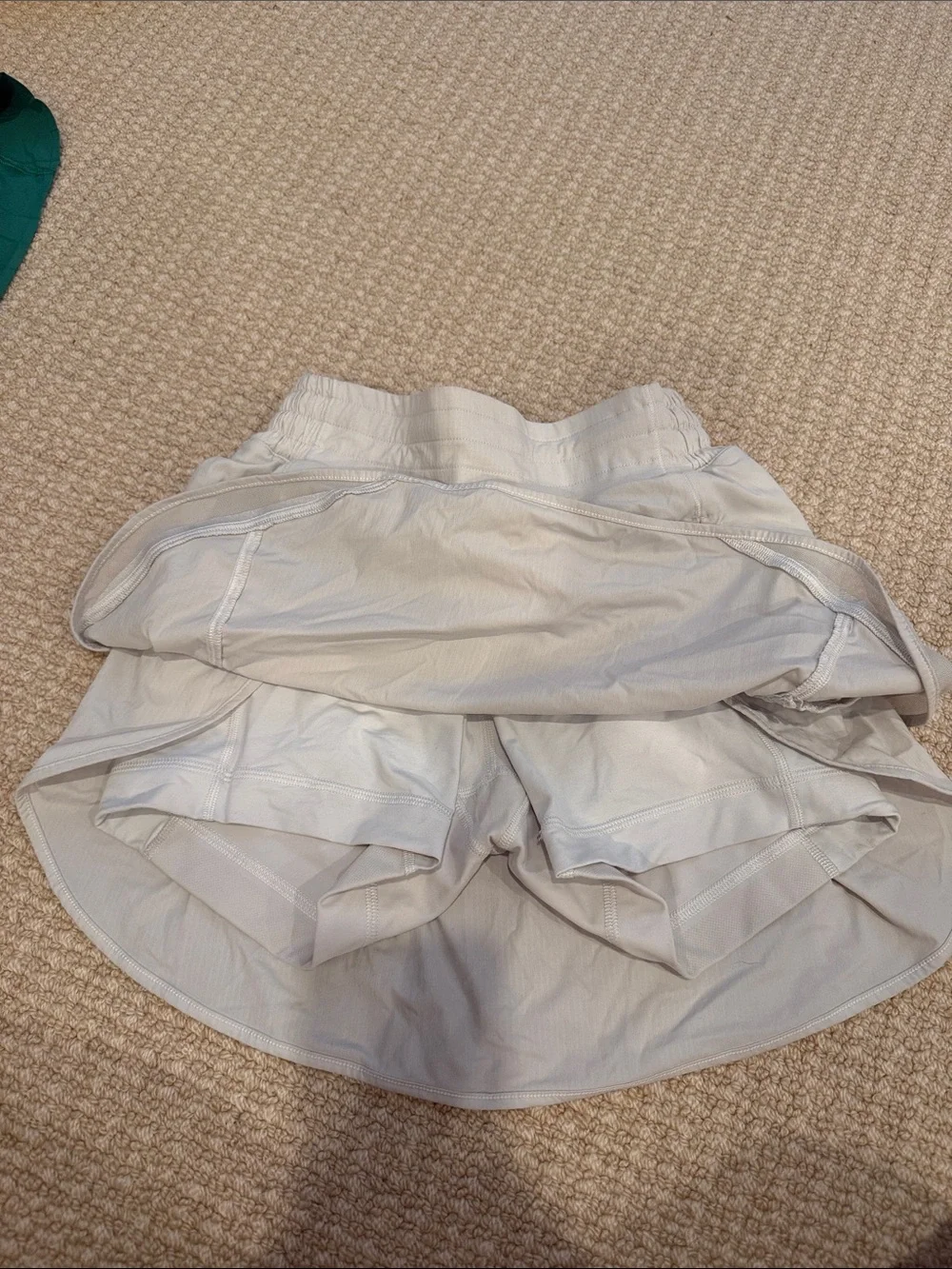 lululemon white tennis  skirt
